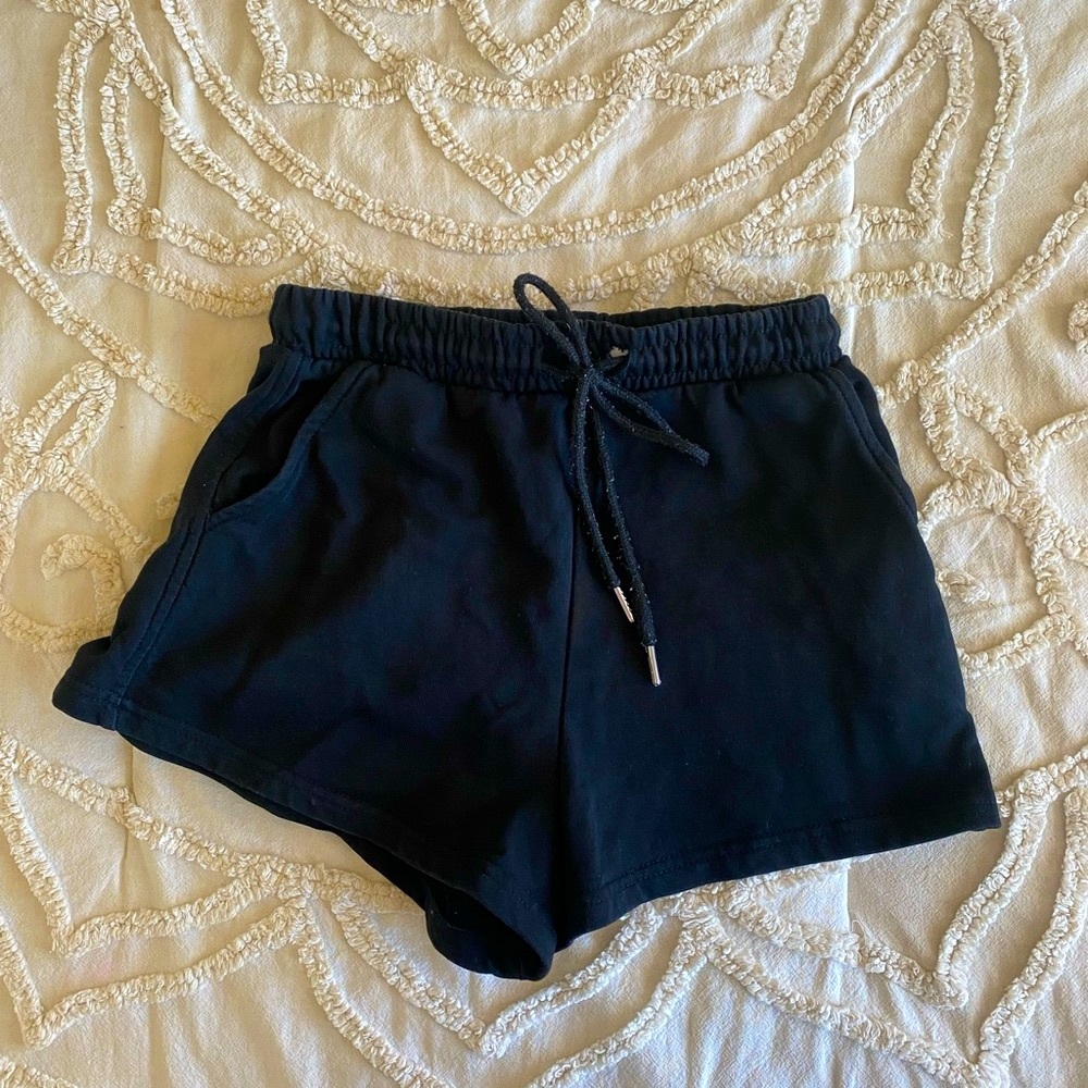 Elastic Waist Track Shorts - Picture 6 of 10